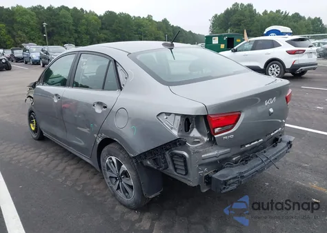 2022 Kia Rio S from USA, damaged, VIN 3KPA24AD8NE464174